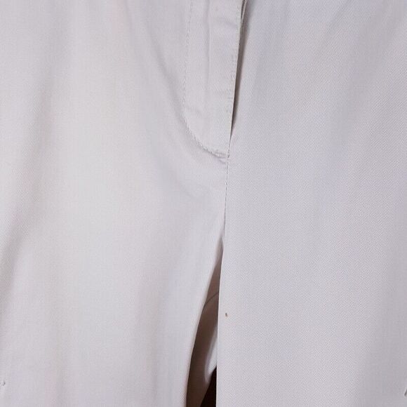 J CREW Womens Pants Size 6 Tan Chino Flare City Fit Embroidered Floral Pockets - Picture 6 of 12